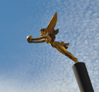 Bronze-Flug in den bayerischen Himmel Bronze-Flug in den bayerischen Himmel